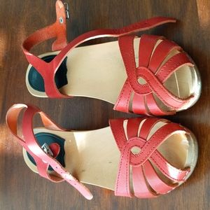 Red Platform Magdalena Swedish Hasbeens